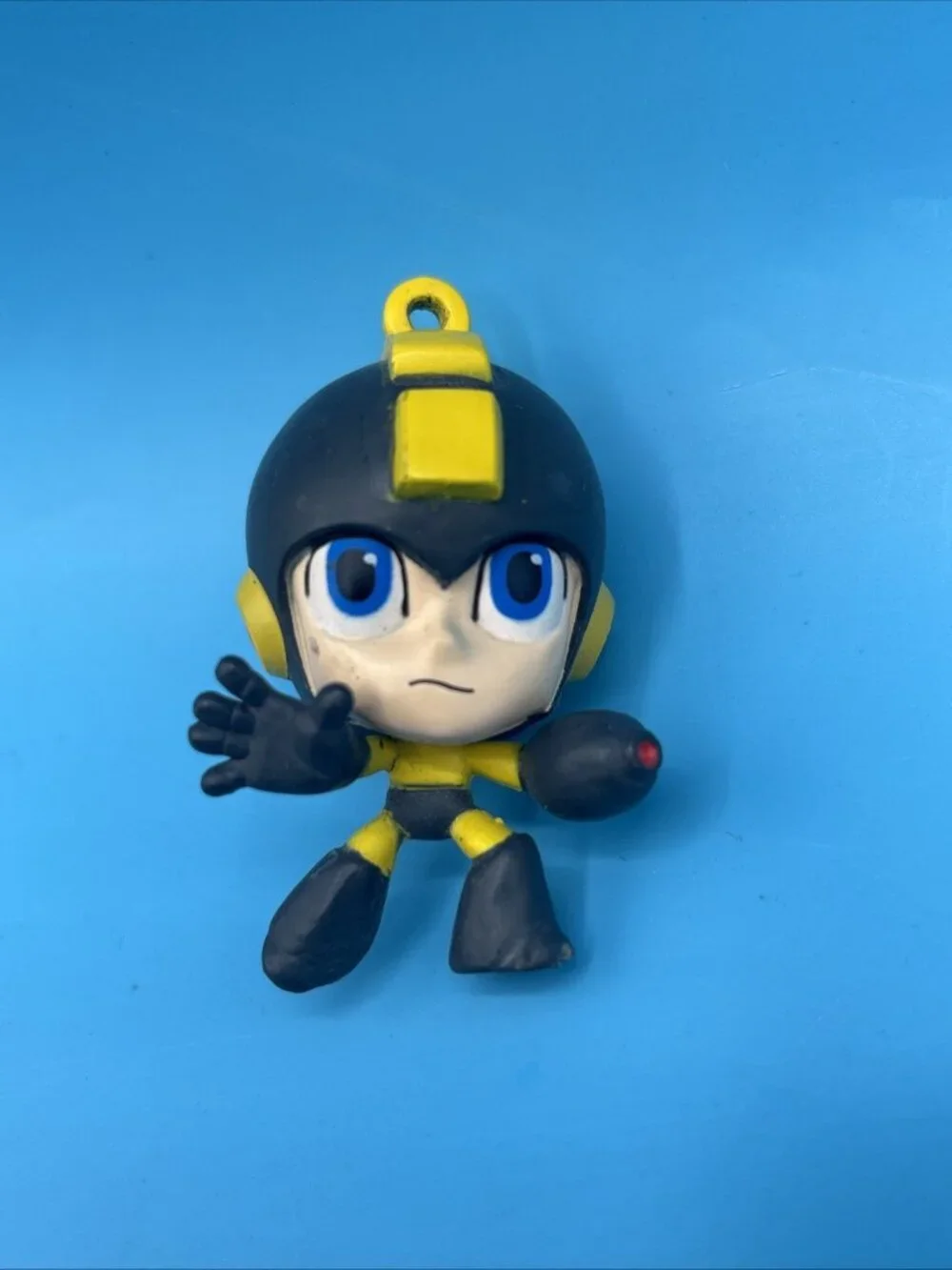 Mega Man Thunder Beam Ver. Backpack Hangers Figure Keychain Capcom From Japan